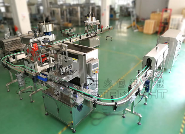 星火全自動瓶裝粉劑灌裝機(jī)設(shè)備展示
